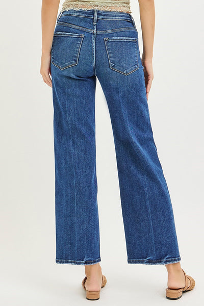 TUMMY CONTROL ANKLE STRAIGHT WITH CREASE LINE DETAILED