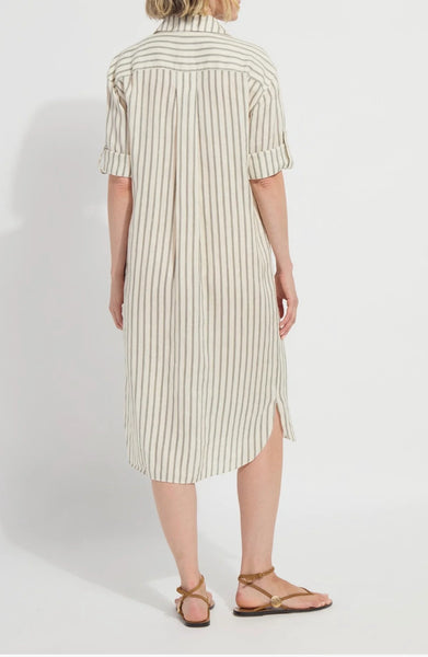 Juniper Linen Tunic Shirt Dress