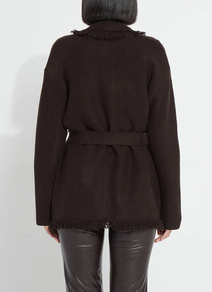 Dixie Fringe Belted Cardigan