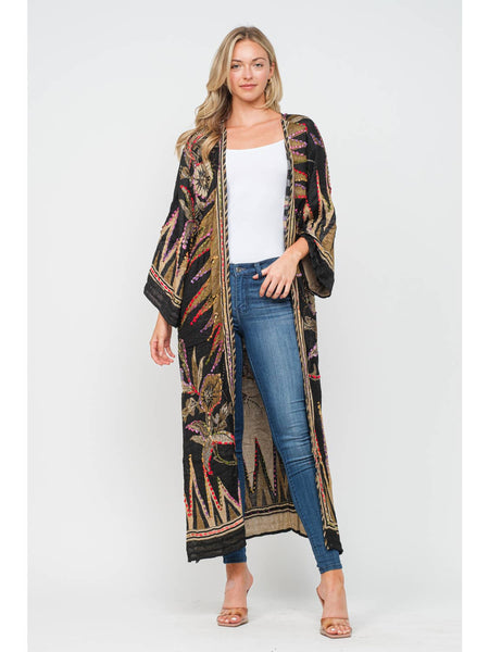 Marley Thick Stitch Duster