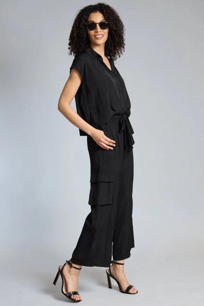 Belted D-Satin Cargo