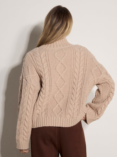 Chunky Cable Knit Coatigan