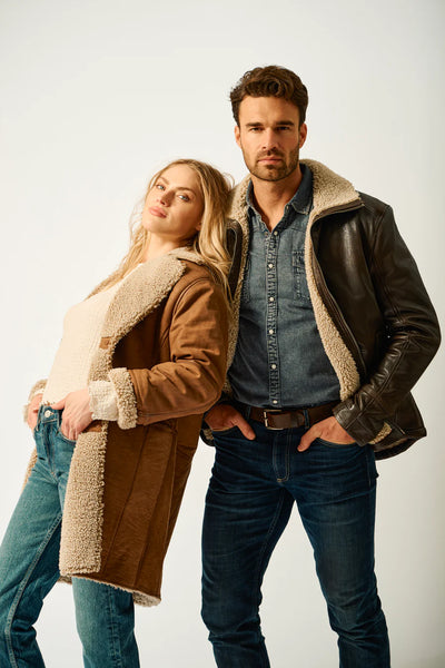 Dakota Over Sized Leather Jacket