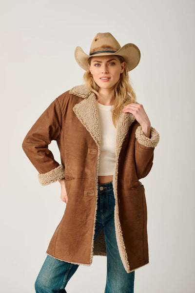 Dakota Over Sized Leather Jacket