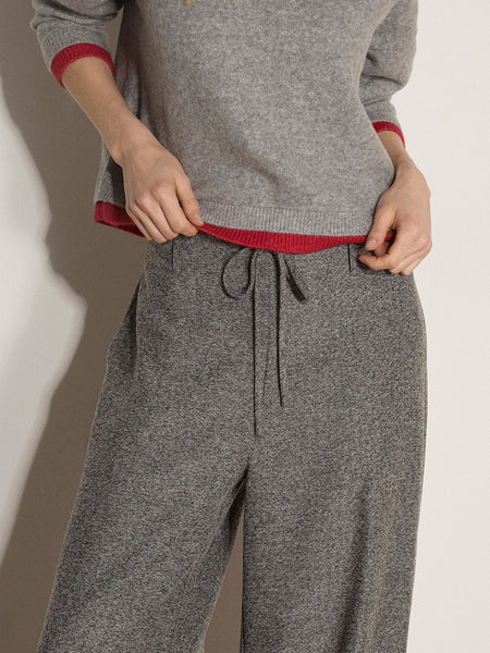 Tweed Tie Thru Trousers