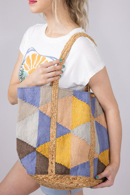 Las Lomas Straw Bag