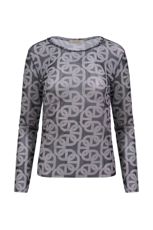 Sheer Lined Chain Link Top