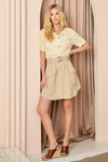 CARGO BELTED SKIRT