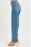 HIGH RISE WIDE LEG JEANS