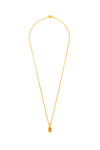 86400 FORTUNE BUOY NECKLACE ON BRAIDED CHAIN