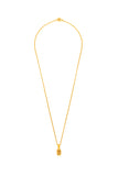 86400 FORTUNE BUOY NECKLACE ON BRAIDED CHAIN