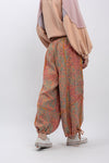 Floral Print Washed Harem Pants