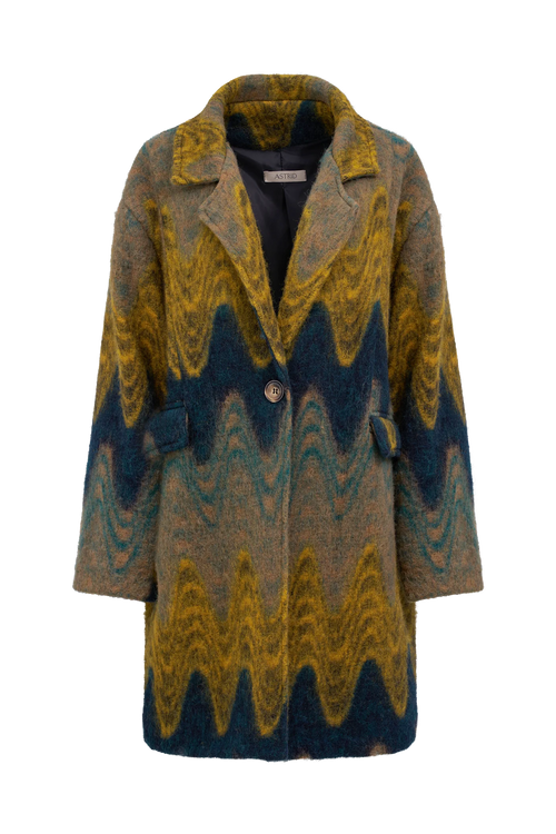 Electric Zig Zag Coat