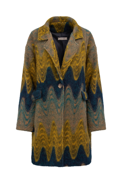 Electric Zig Zag Coat
