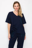 Roxanna Stretch Pointe Knit Top