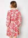 Boho Painterly Sarsa Print Dress