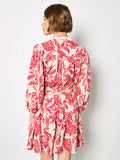 Boho Painterly Sarsa Print Dress