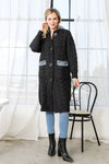 Seline Sweater Coat with Denim