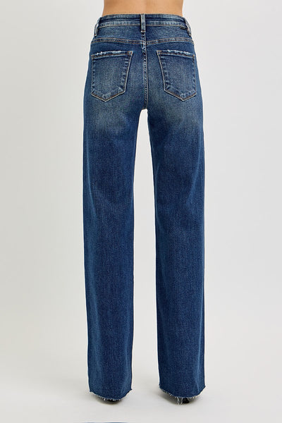 TUMMY CONTROL HIGH RISE STRAIGHT JEANS