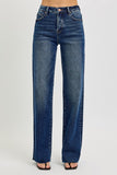 TUMMY CONTROL HIGH RISE STRAIGHT JEANS