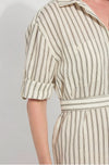 Juniper Linen Tunic Shirt Dress