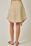 CARGO BELTED SKIRT