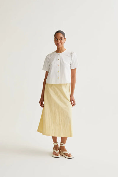 100% Cotton Top with Multicolored Buttons