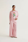 100% Cotton Pink Jacket