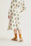 Gardener Print Skirt