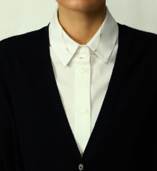 'INHALE CONFIDENCE, EXHALE DOUBT' MORSE CODE NECKLACE