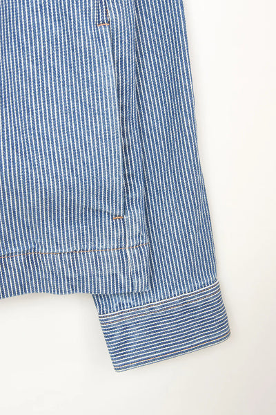 Striped Denim Jacket