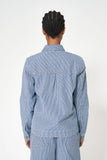 Striped Denim Jacket