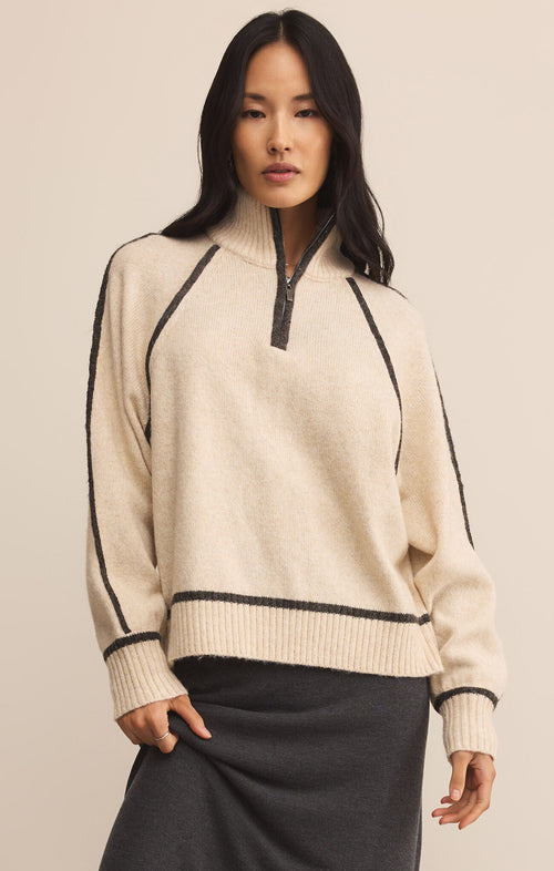 Alps Half Zip Sweater