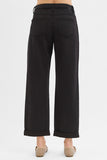 MID RISE ANKLE BARREL RELAXED BAGGY PANTS