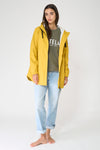 100% Waterproof Raincoat with Taped Seams and Drawstring detail at the back