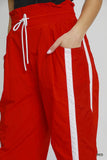 Cropped Windbreaker Pants