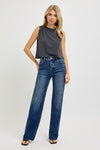 TUMMY CONTROL HIGH RISE STRAIGHT JEANS