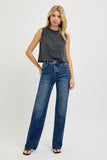 TUMMY CONTROL HIGH RISE STRAIGHT JEANS