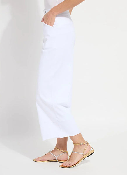 Dion Sailor Crop Palazzo Denim (25" Inseam)