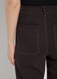 Erin Wide Leg Denim- Double Espresso (28