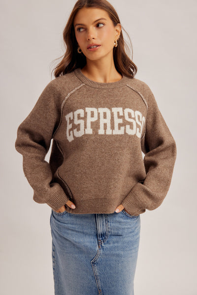 Espresso Sweather