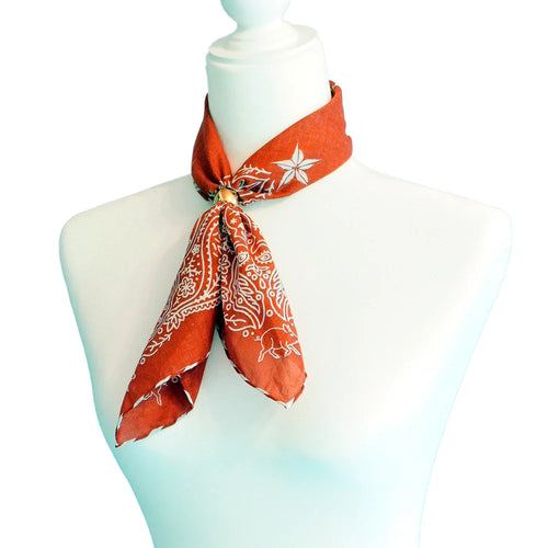 Running Razorbacks Bandana & Scarf Ring