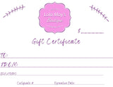 Lola May's Gift Certificate