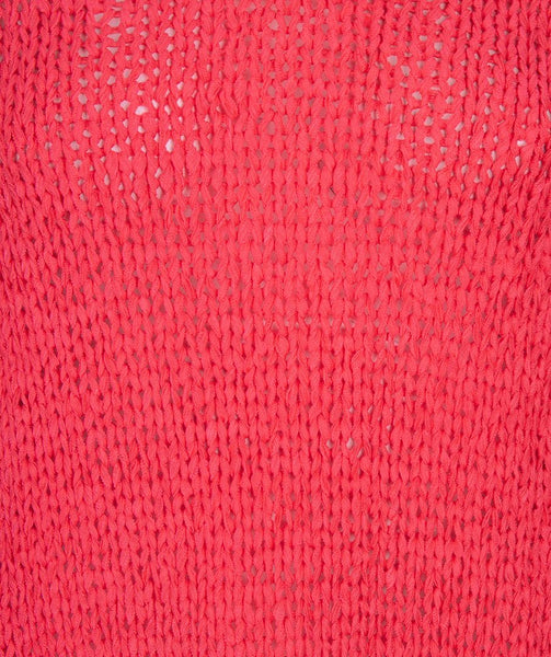 V-Neck Tape Yarn Sweater