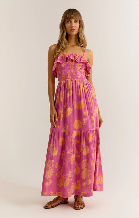 Compania Long Dress with Adjustable Straps