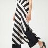 Cruela Long striped dress