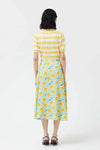 Compania Yuzu print midi skirt