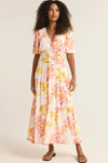 Apricot Kat Golden Hour Floral Dress