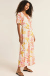 Apricot Kat Golden Hour Floral Dress