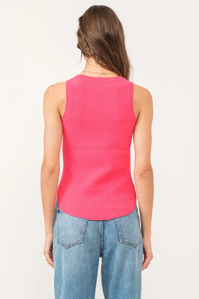 CORA SLEEVELESS SWEATER TANK